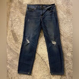 Judy Blue Relaxed Fit Distressed Jeans Size 11/30